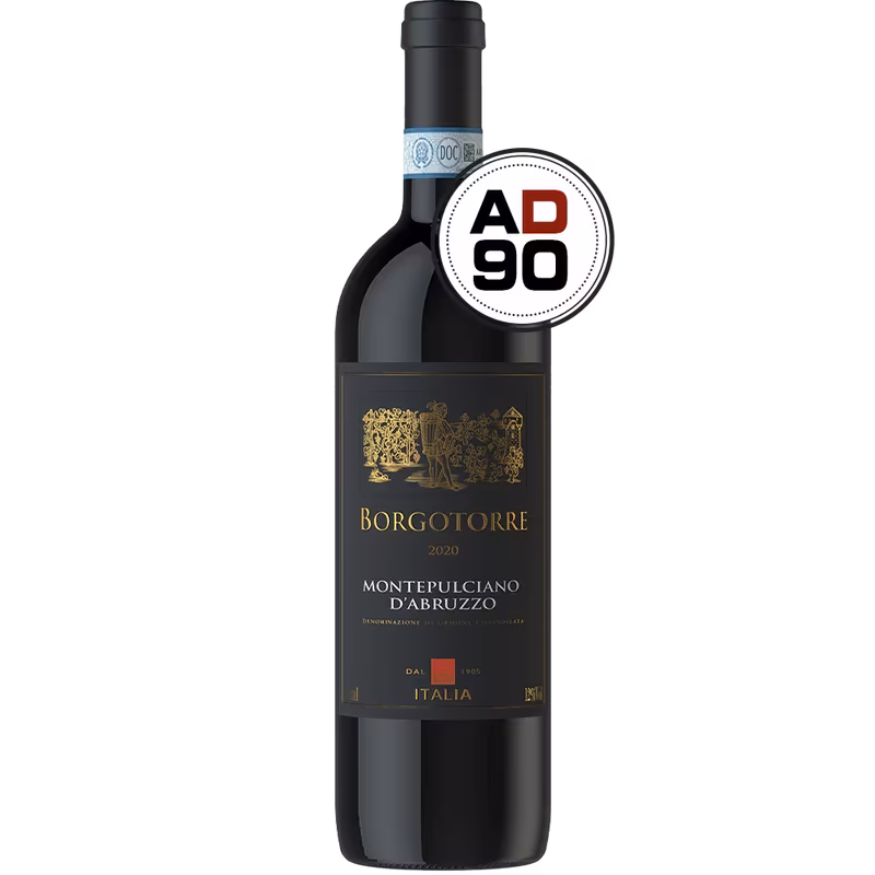 V BORGOTORRE MONTEPULCIANO D ABRUZZO DOC 750ML